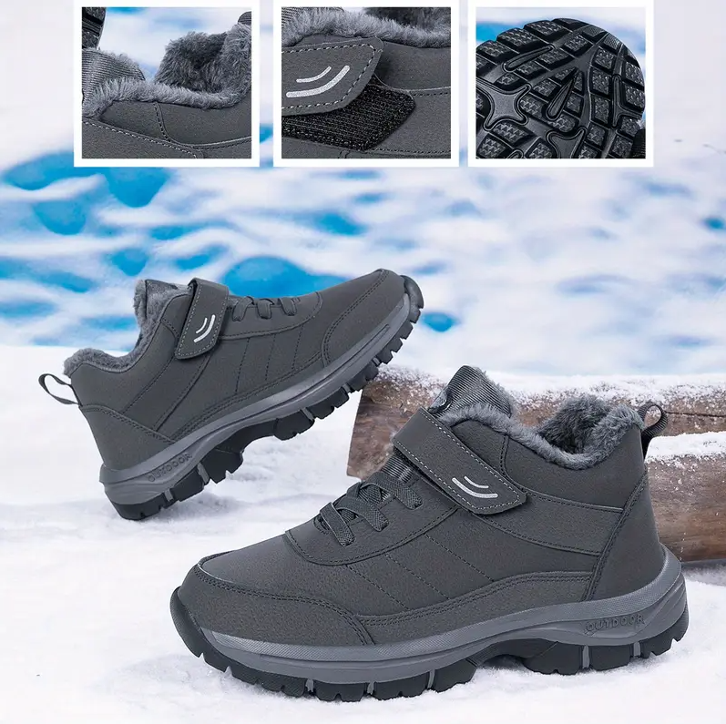 Early Winter Sale 50% ❤️ Women's Orthopedic Winter Shoes – Waterproof, Plush Lining & Arch Support Comfort