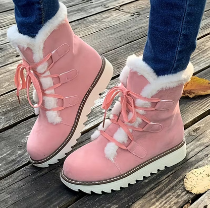 🎄Early Christmas Sale 50%❤️Women's Orthopedic Winter Warm Fur Snow Boots