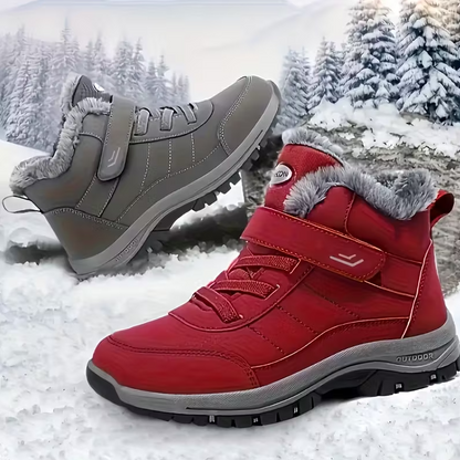 Early Winter Sale 50% ❤️ Women's Orthopedic Winter Shoes – Waterproof, Plush Lining & Arch Support Comfort