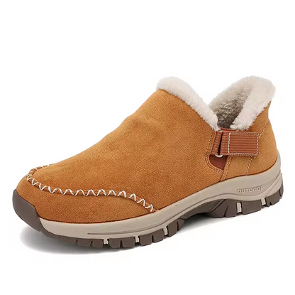 CozyStep Women’s Hands-Free Warm Shoes with Arch Support