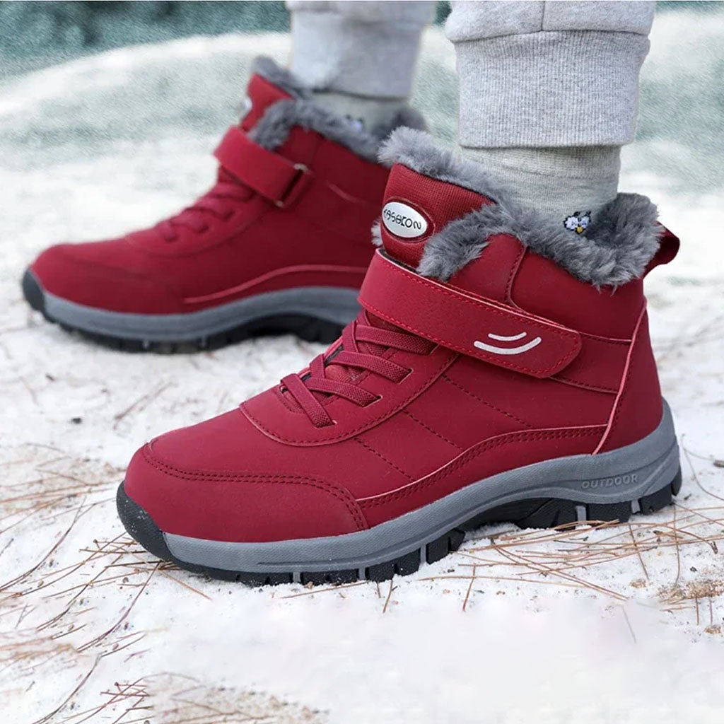 Early Winter Sale 50% ❤️ Women's Orthopedic Winter Shoes – Waterproof, Plush Lining & Arch Support Comfort